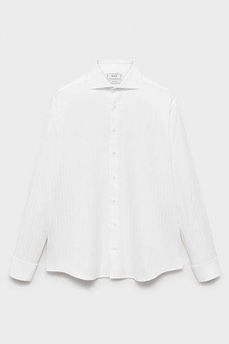 Chemise (manches longues) Blanc - Mango