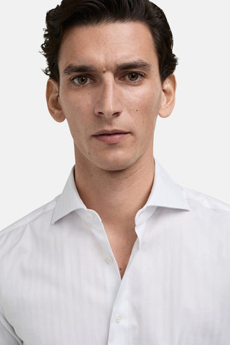 Chemise à manches longues - blanc - MANGO