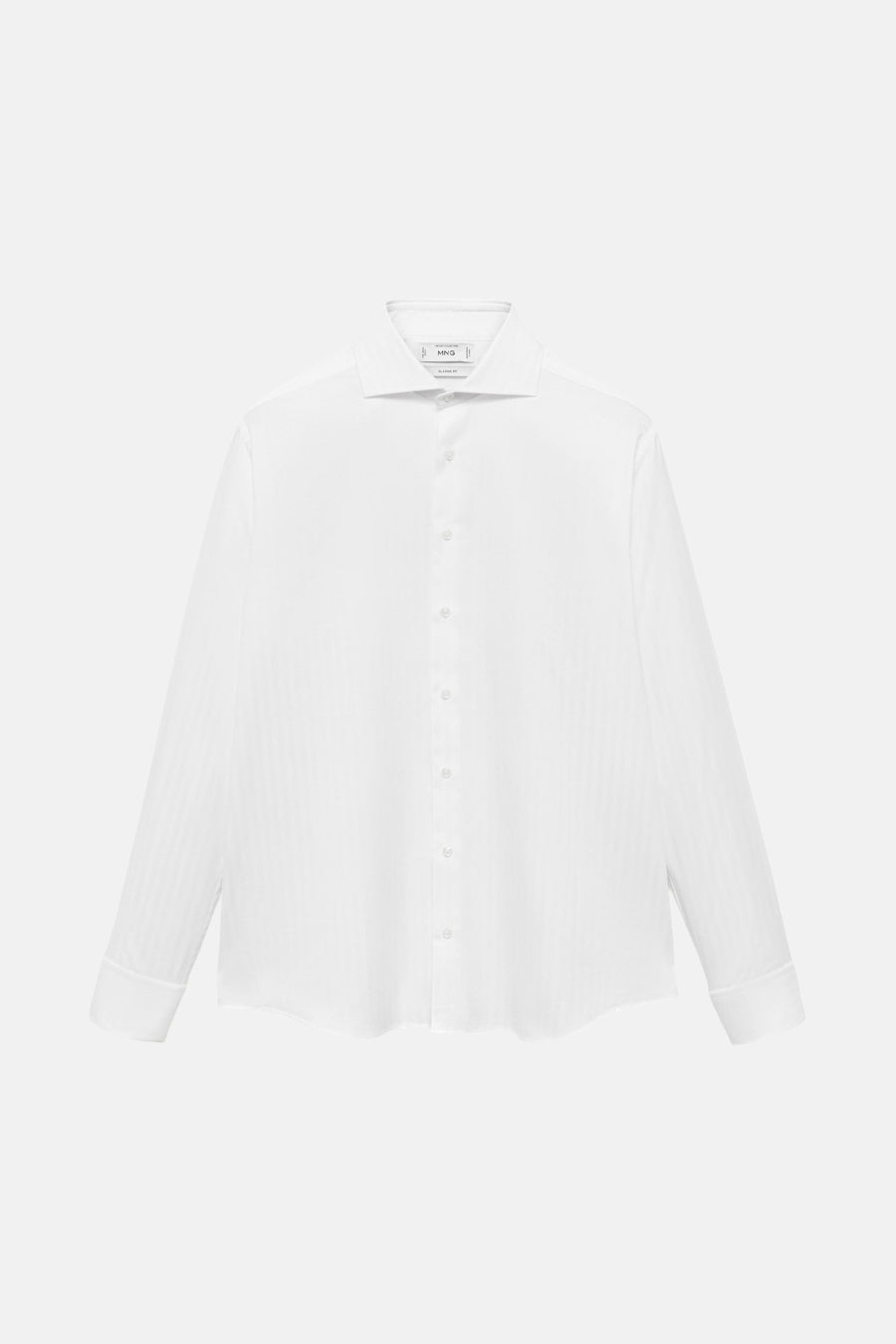 Chemise à manches longues - blanc - MANGO
