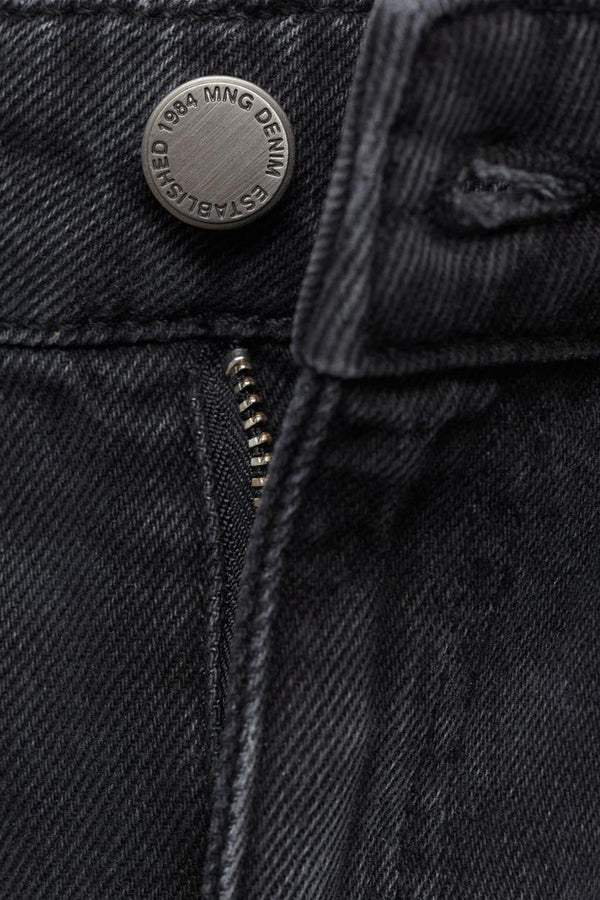 Jeans wide Noir - Mango