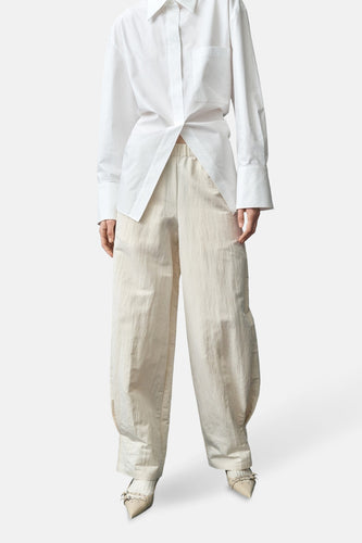 Pantalon - Écru - MANGO