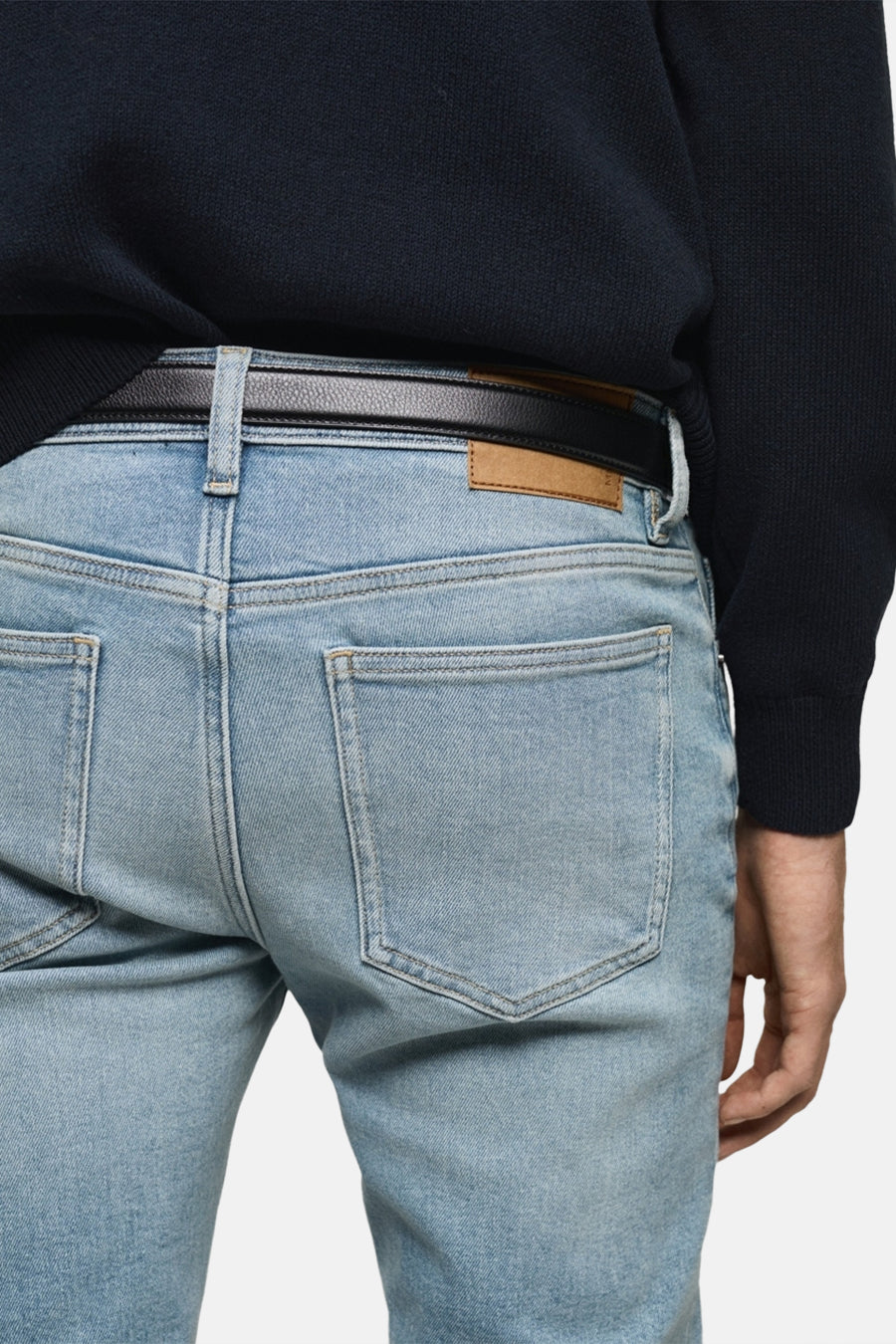 JEANS JAN - light blue denim - MANGO