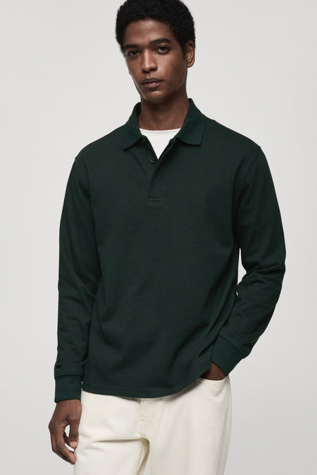 Sweat col O Vert - Mango