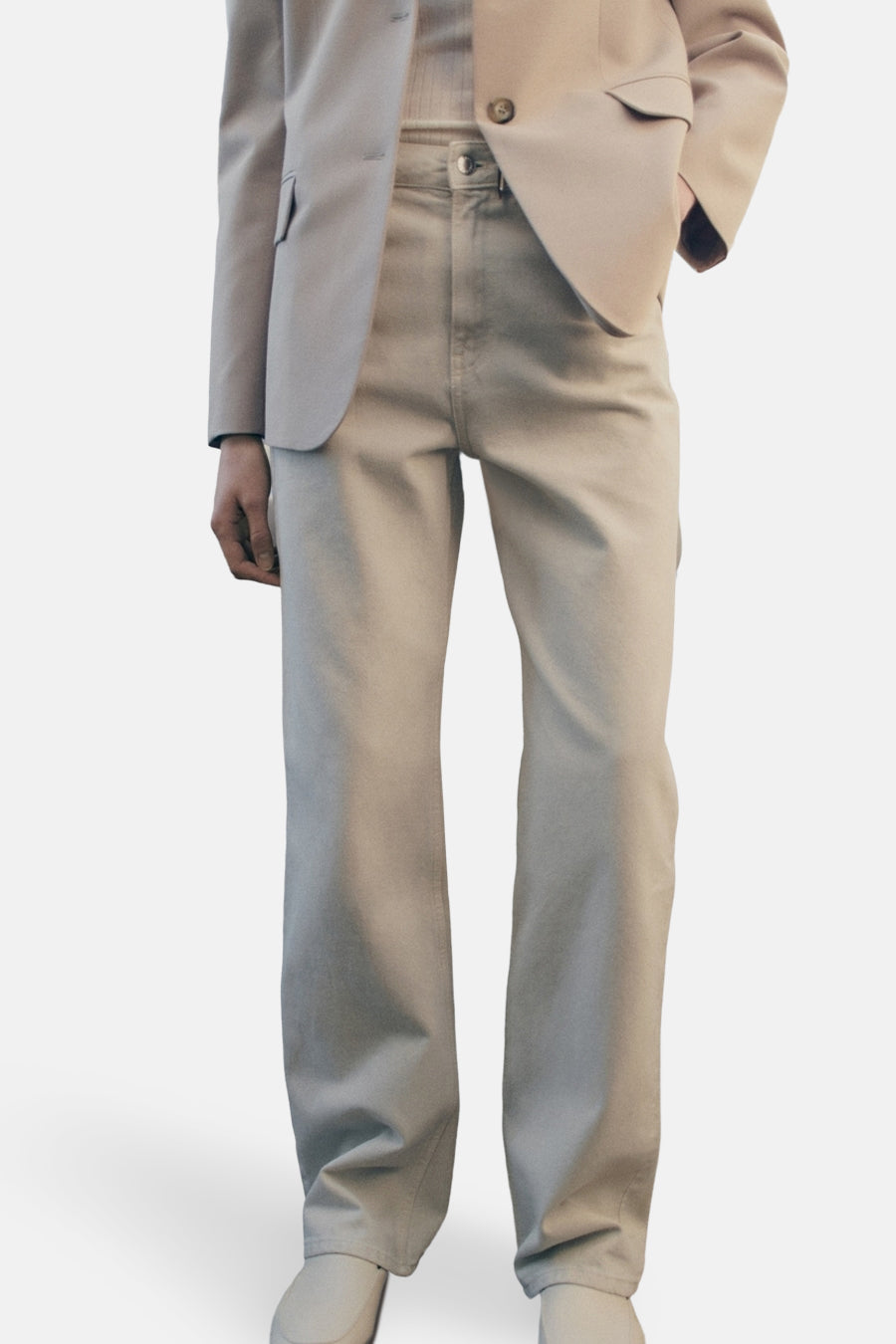 MIAMI MANGO - light grey denim - MANGO