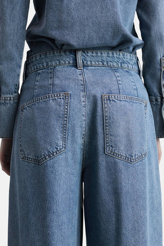 MELISSA - Mid blue denim - MANGO