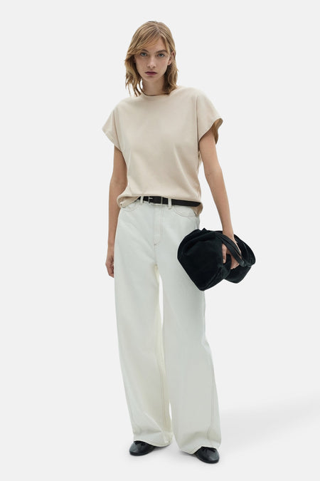 T-shirt à manches courtes - Beige