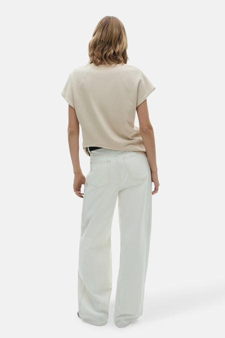 T-shirt à manches courtes - Beige