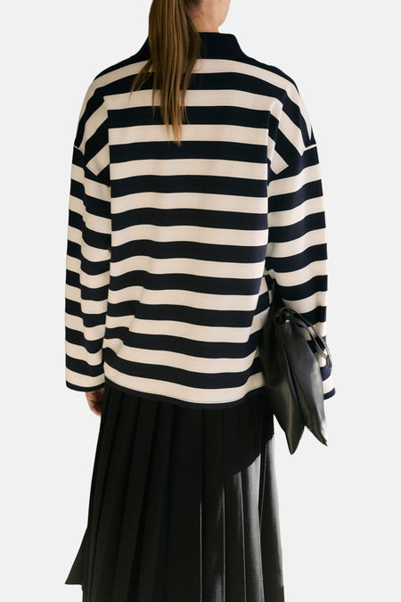 Sweat col O Bleu - MANGO