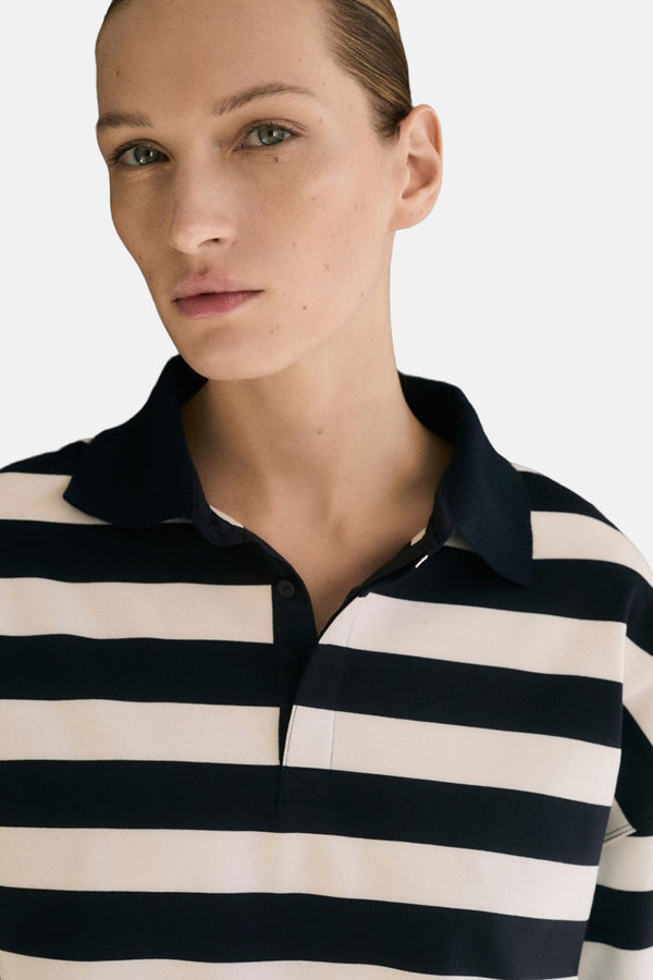 Sweat col O Bleu - Mango