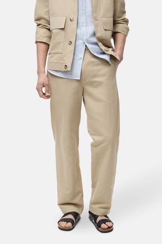 Pantalon - Beige - MANGO
