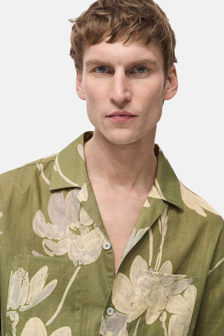 Chemise à manches courtes - vert