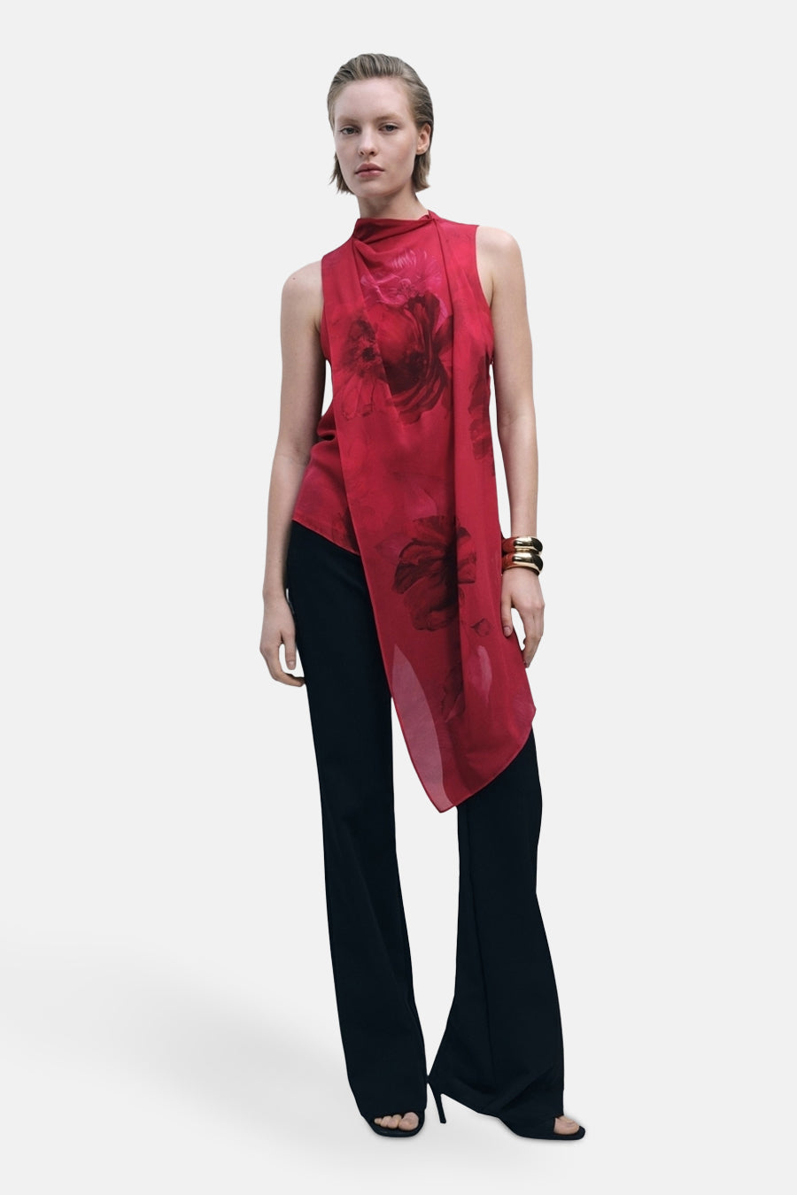 Blouse - rouge - MANGO