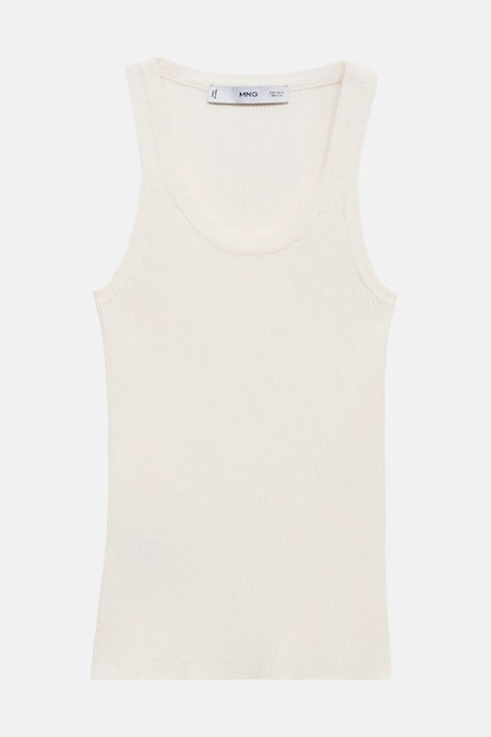 Débardeur Beige - Mango