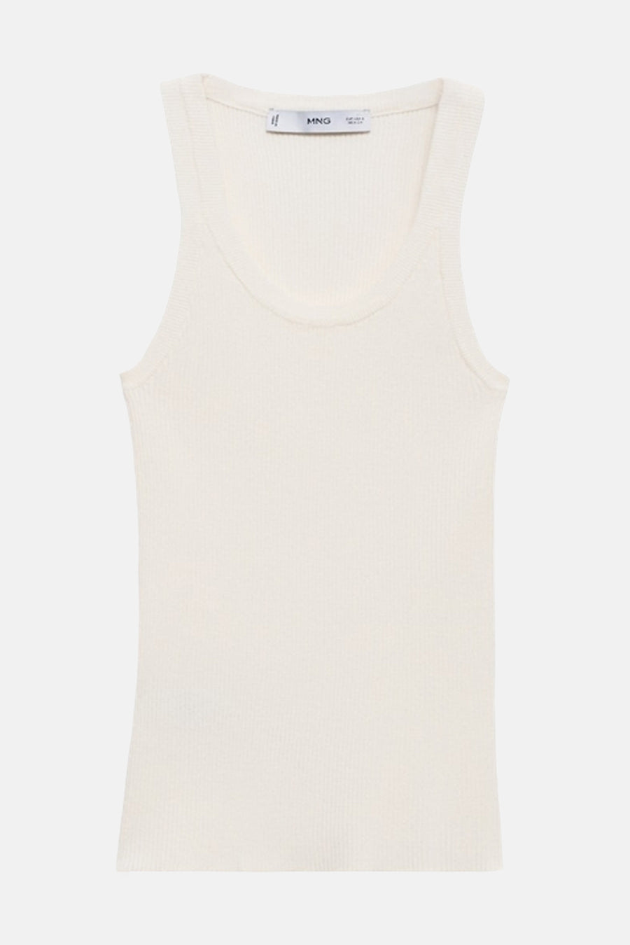 Débardeur - Blanc - MANGO