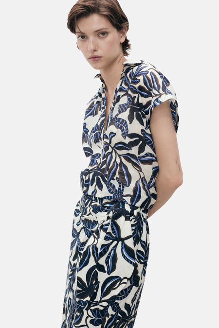 Chemise à manches courtes - Multicolore