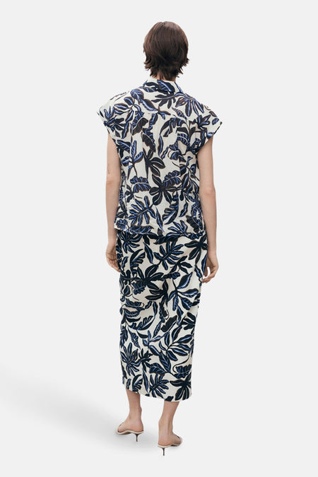 Chemise à manches courtes - Multicolore