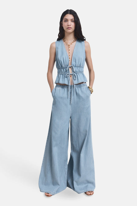 Pantalon - Light blue denim