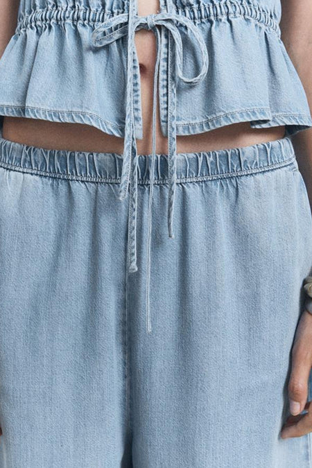 Pantalon - Light blue denim