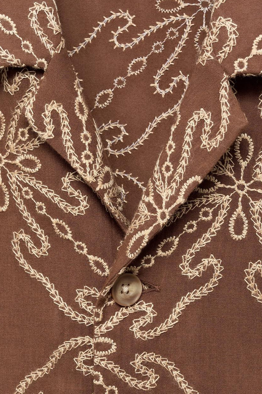 Chemise à manches courtes - brun - MANGO