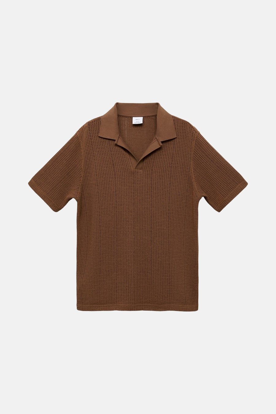 Polo à manches courtes - brun - MANGO