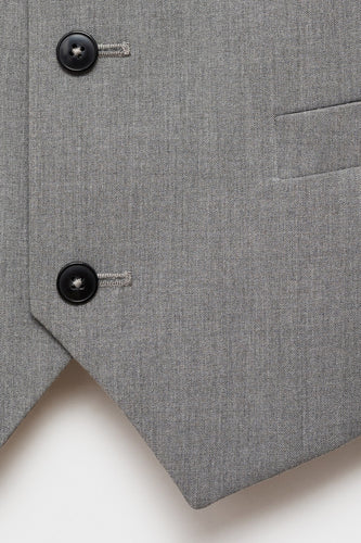 Gilet - gris - MANGO