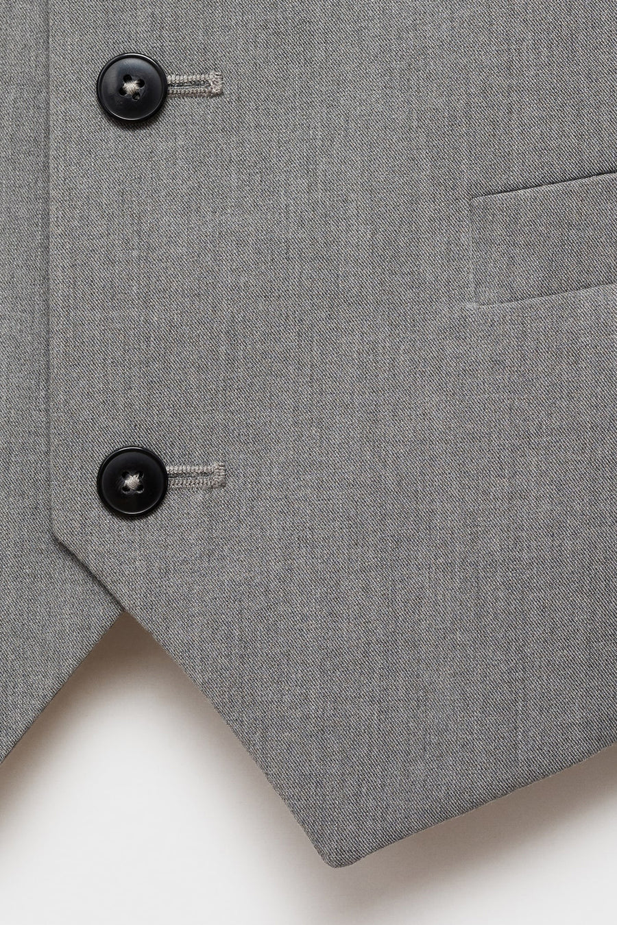 Gilet - gris - MANGO