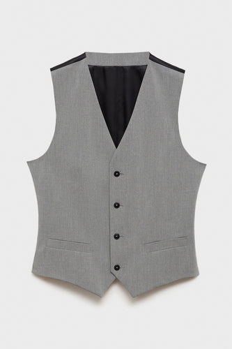 Gilet - gris - MANGO