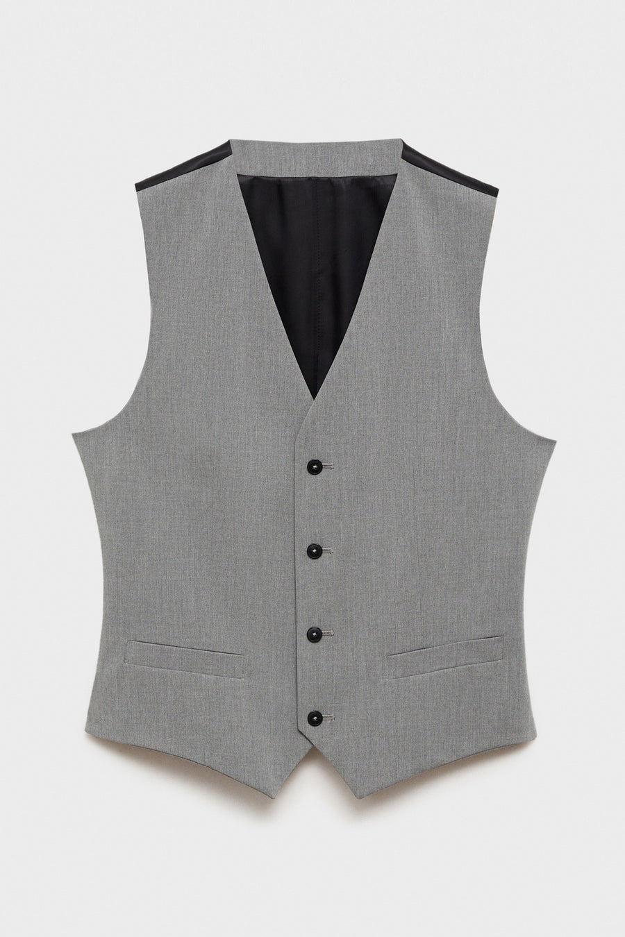 Gilet - gris - MANGO