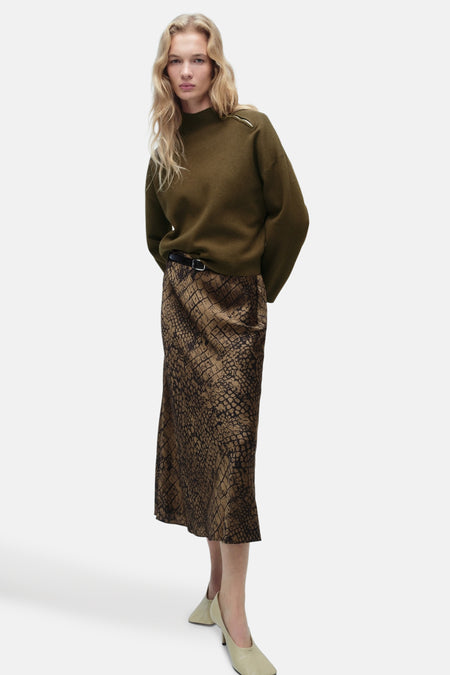 Pull col O Brun - Mango