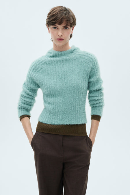 Pull col O Bleu - Mango