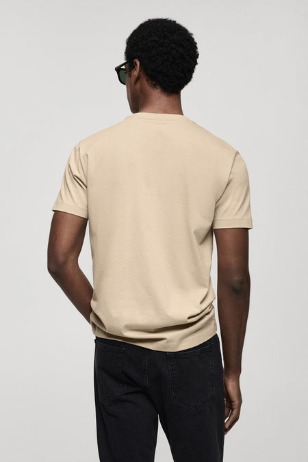 T-shirt (manches courtes) Beige - Mango