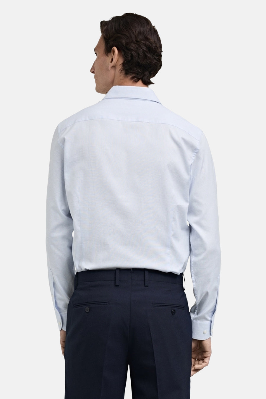 Chemise à manches longues - bleu - MANGO