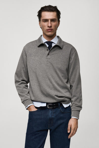 Sweat col O Noir - Mango