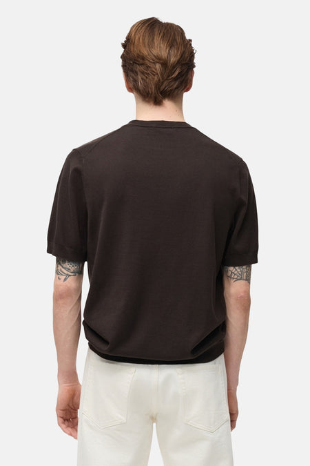 T-shirt à manches courtes - brun