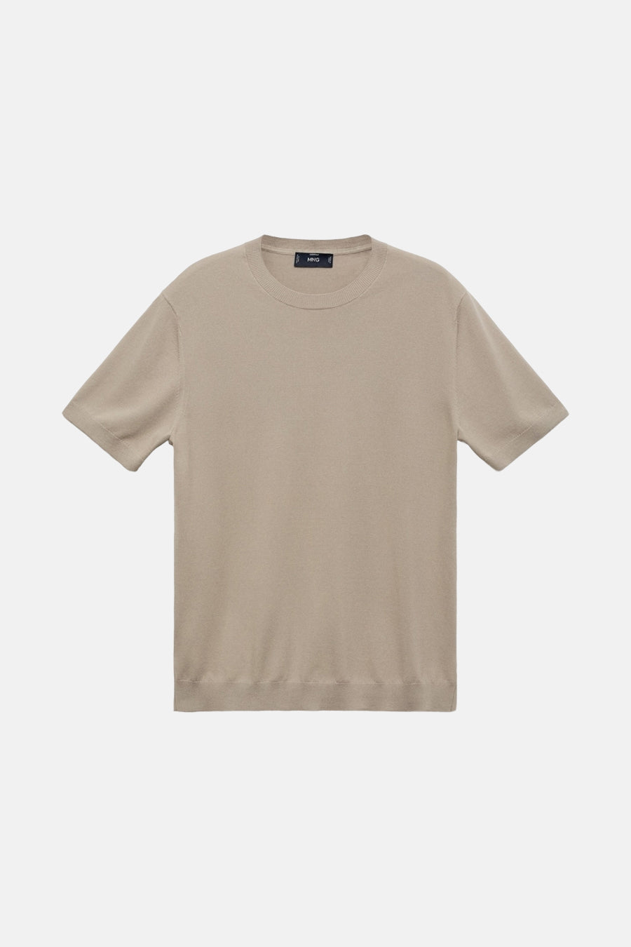 T-shirt à manches courtes - Beige - MANGO