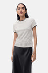Top uni manche courte Multicolore - Mango