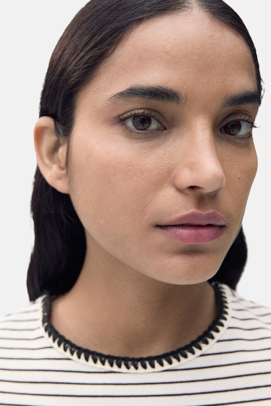 T-shirt à manches courtes - Beige - MANGO