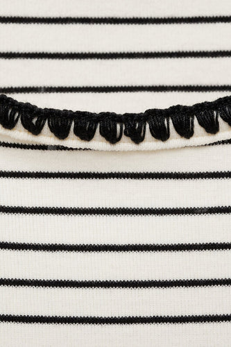 T-shirt à manches courtes - Beige - MANGO