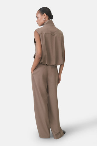 Pantalon - brun - MANGO