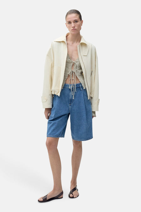 Bermuda - mid blue denim
