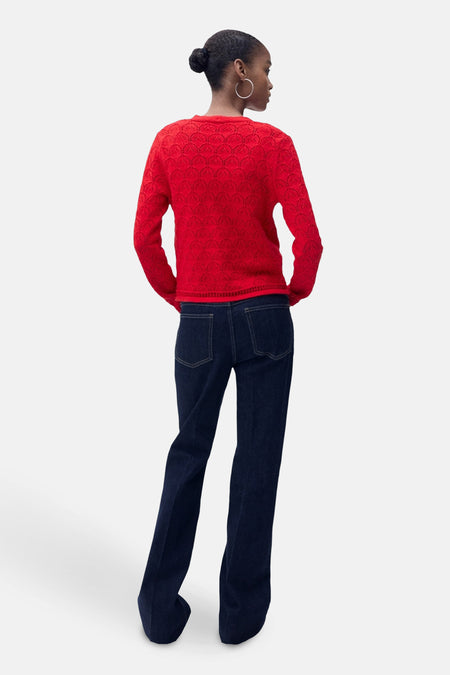 Gilet rouge - MANGO