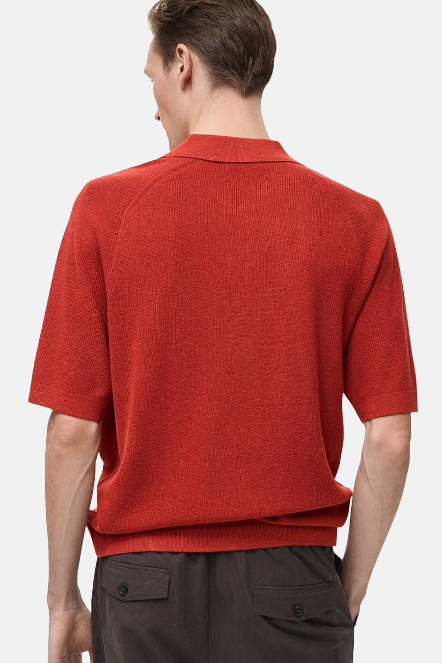 Polo à manches courtes - rouge - MANGO