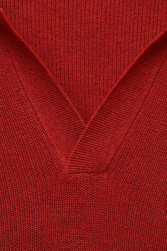 Polo à manches courtes - rouge - MANGO