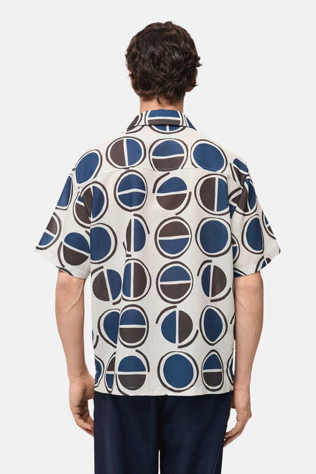 Chemise à manches courtes - bleu