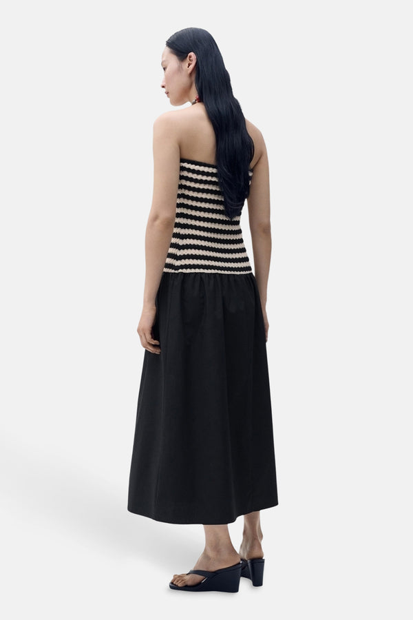 	Dames tops kleed zonder mouw Multicolore - MANGO