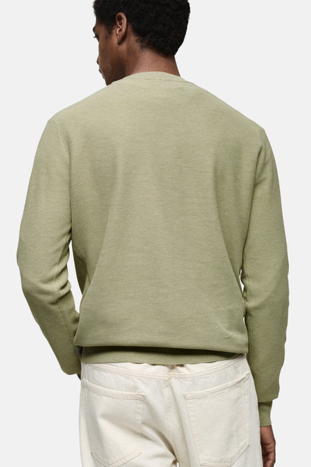 Pull col O Vert - MANGO