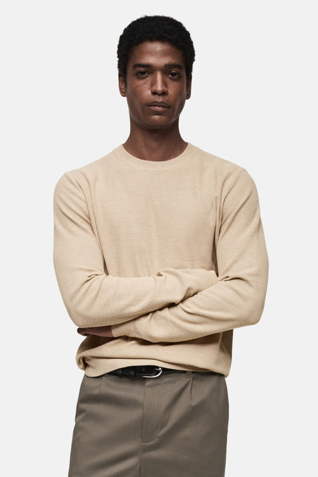 Pull col O Brun - Mango