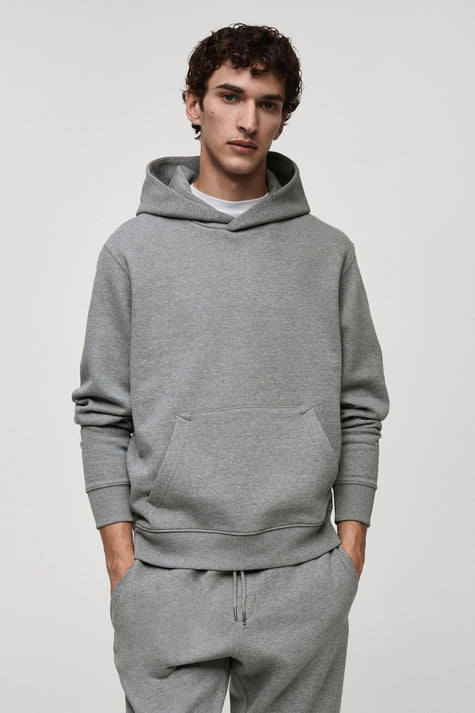 Sweat à capuche Gris - Mango