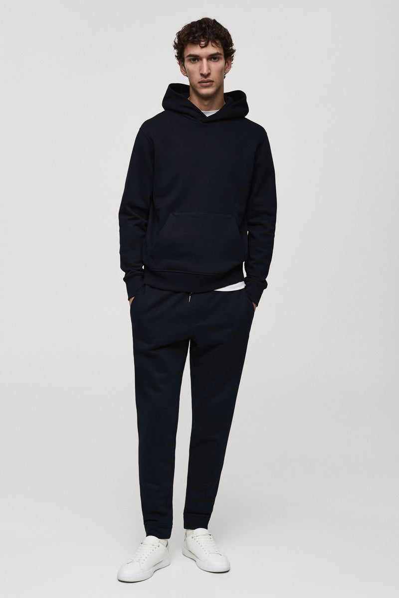 Sweat à capuche Bleu - Mango