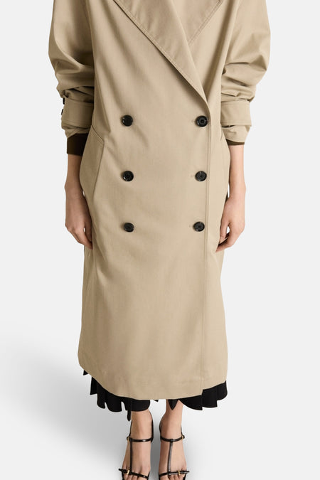 Veste longue Brun - Mango